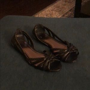 Black 7 1/2 dress flats